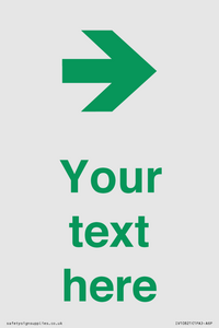 Custom Safe Condition inverse: Green right arrow